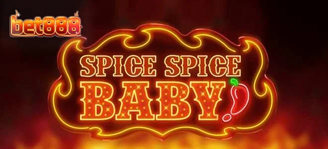 Tampilan visual dapur yang panas dan penuh cabai dalam permainan slot Spice Spice Baby